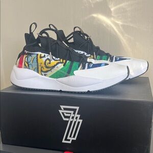 Triple 7 Multicolor Athletic Shoes